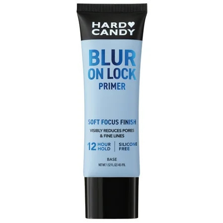 Hard Candy Blur On Lock Pore-Erasing Water-Based Face Primer with Green Tea 12-Hour Hold | Walmart (US)