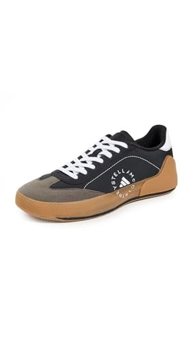 Stella McCartney adidas Women's Court Boost Sneakers, White/Gum/Black, 6 Medium US | Amazon (US)