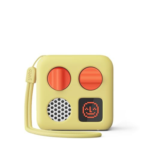 Yoto Mini (2024 Edition) + Adventure Jacket in Sweet Corn (Yellow) Bundle - All-in-1 Travel Device for Stories Music Podcast Radio White Noise Ok-to-wake Alarm Clock, Use as Speaker or with Headphones | Amazon (US)