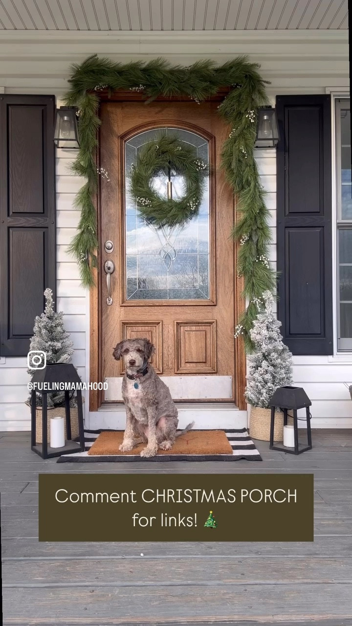 Holiday front porch inspo on a budget! 

#LTKFindsUnder50 #LTKHoliday #LTKHome