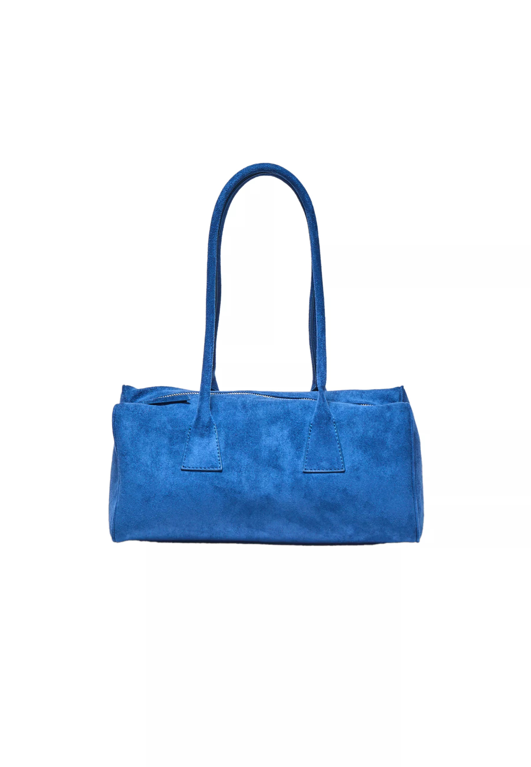 Faux suede bowling bag - Women's Mocacos Nuevo | Stradivarius United Kingdom | Stradivarius (UK)