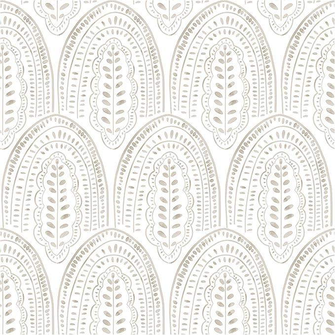 Modern Peel and Stick Wallpaper Boho Contact Paper 17.3''×78.8'' Self Adhesive Removable Wallpap... | Amazon (US)