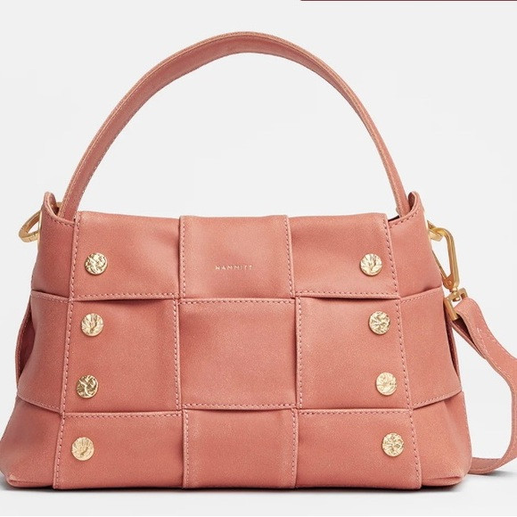 Hammitt Bryant Medium Gold studded pink sorbet | Poshmark
