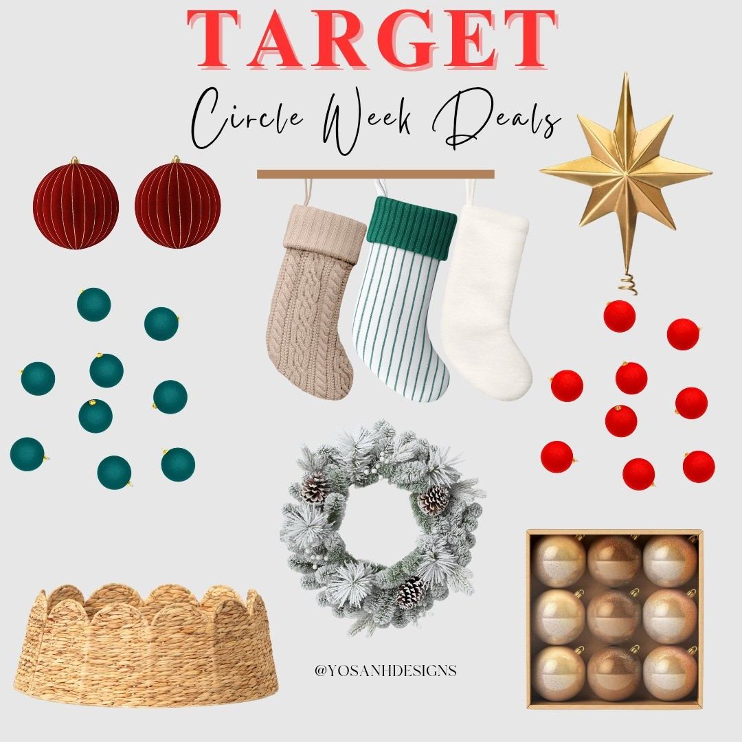 Target Circle Deals - Christmas! Grab them while you can 

#LTKSeasonal #LTKSaleAlert #LTKFindsUnder100