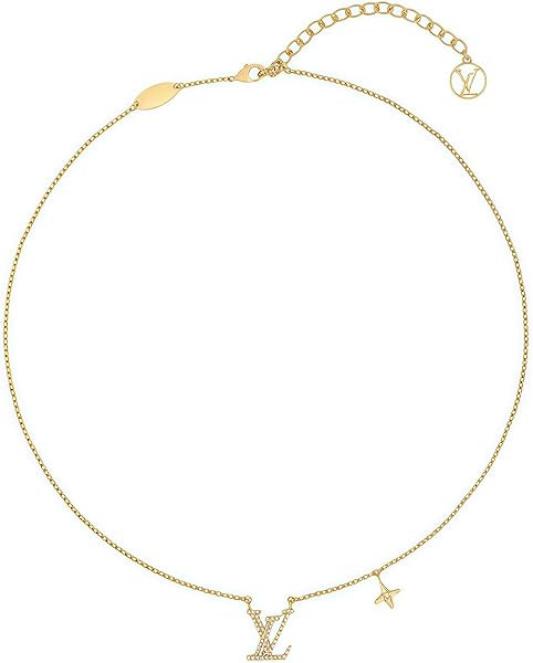 Designer Luxury18K Gold-Tone Necklace, Designer Inspired Jewelry chain Pendant Necklace, Crystal ... | Amazon (US)
