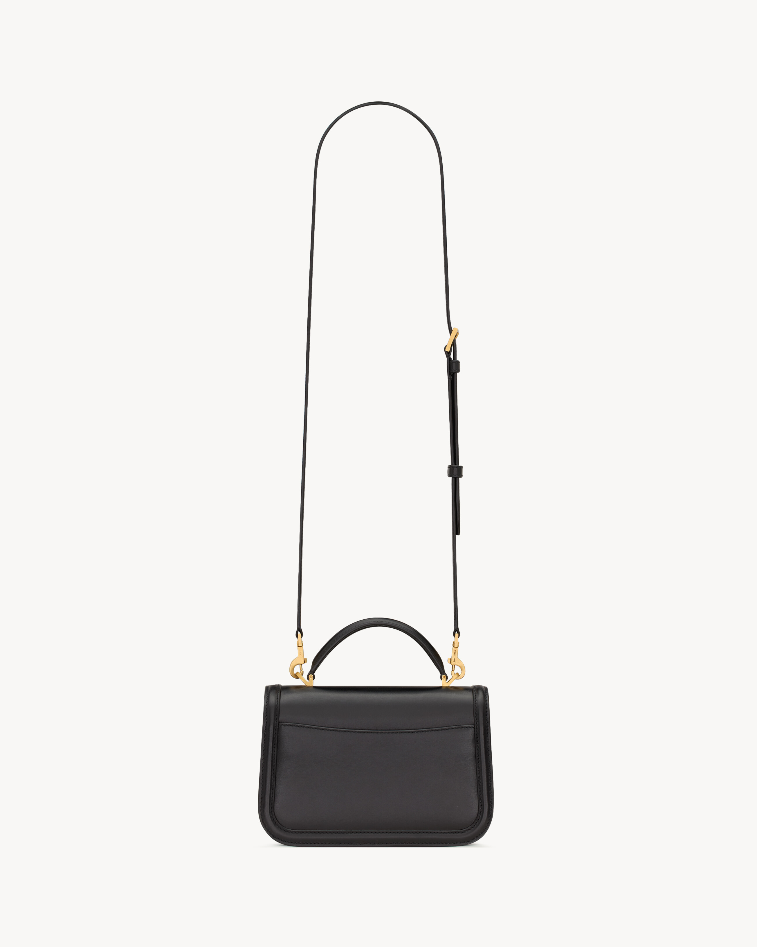 SOLFERINO mini top handle in BOX SAINT LAURENT in Black | Saint Laurent | YSL US | Saint Laurent Inc. (Global)