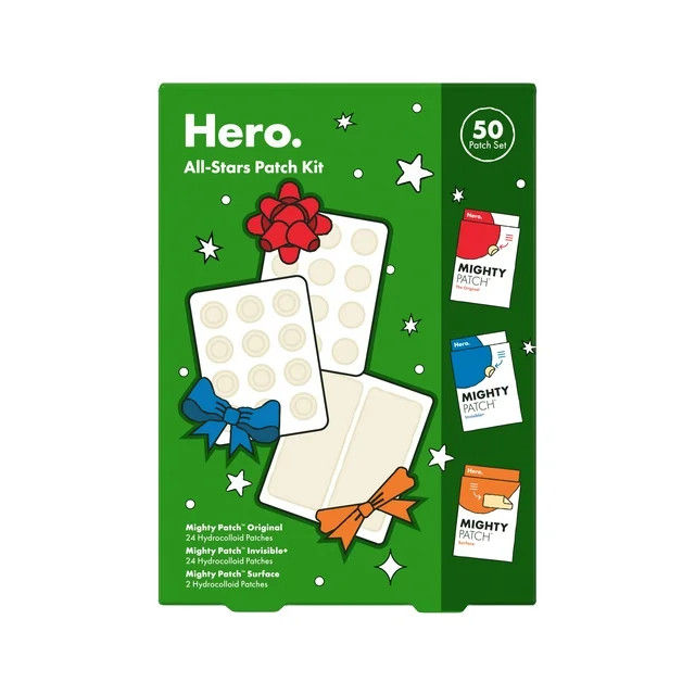 Hero All Stars Acne Patch Holiday Kit 50ct | Walmart (US)