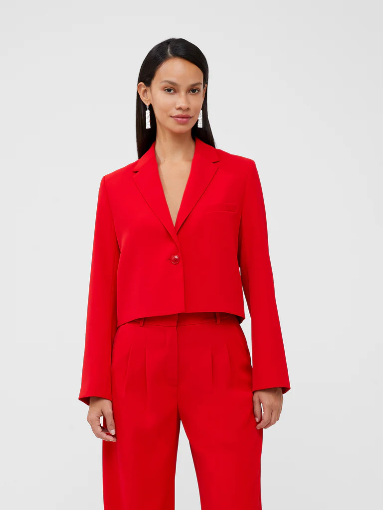 Harry Suiting Cropped Blazer | French Connection (US)
