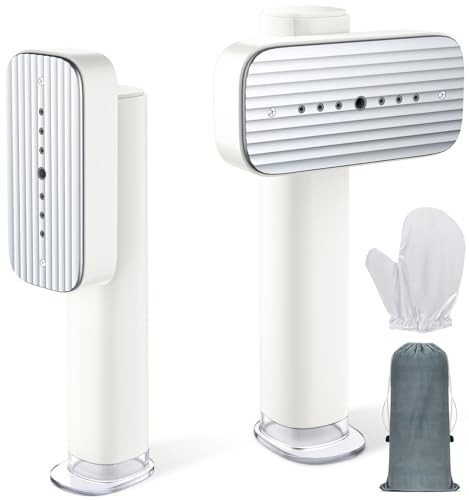 Travel Steamer for Clothes, Portable Steamer & Iron 2 in 1,Travel Size Mini Garment Steamer, 1.3lbs Only, 10s Heat Up, Large Heat Panel, 15mins Continous Steam, Small Handheld Steamer for Home Office | Amazon (US)