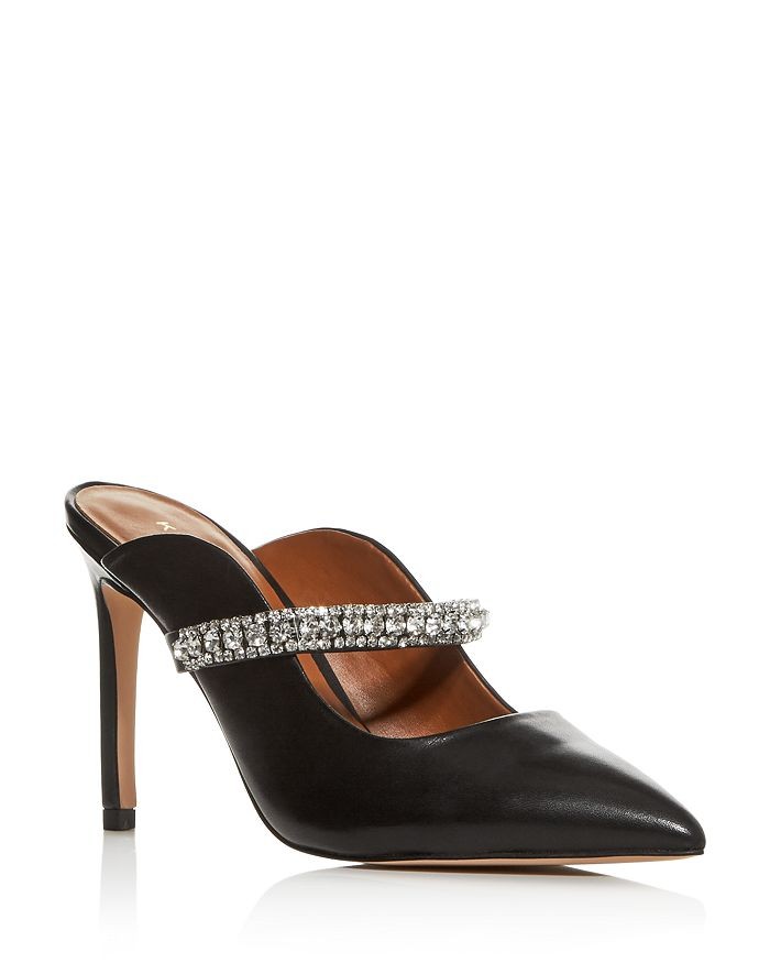 Women's Duke Embellished High Heel Mules | Bloomingdale's (US)