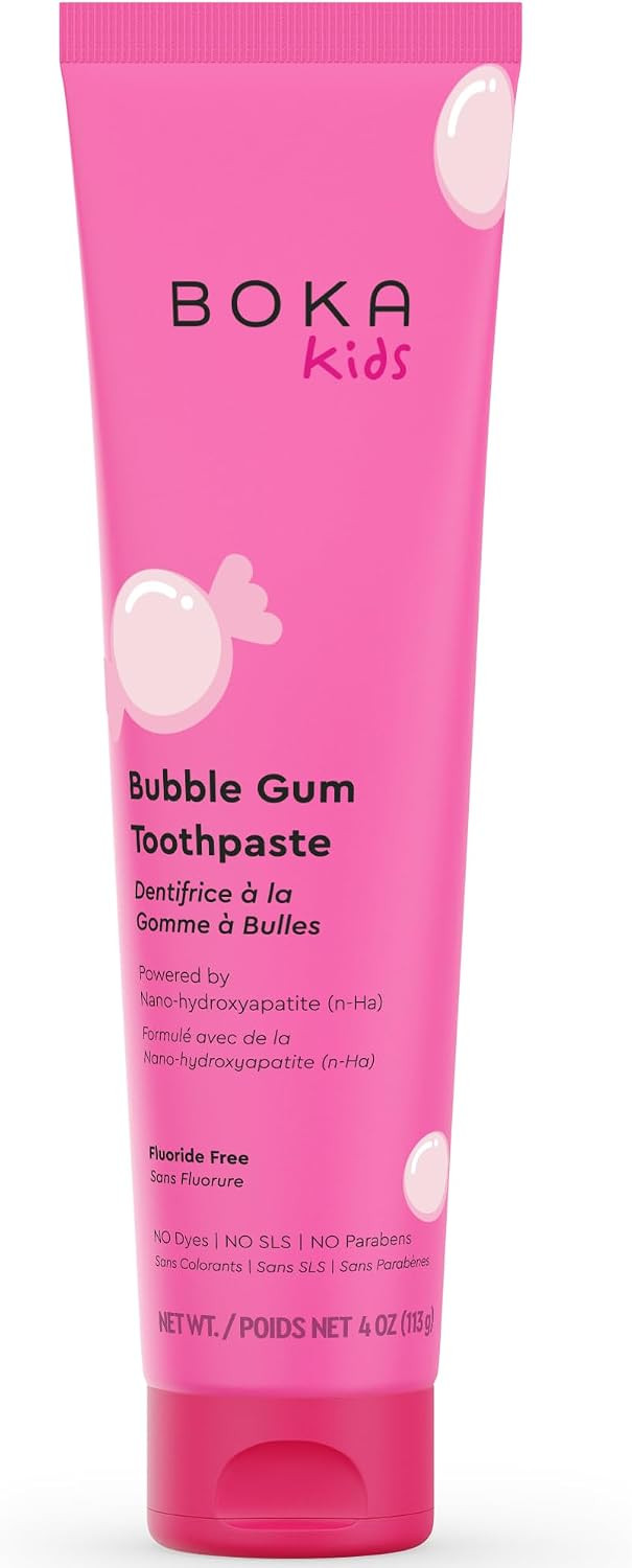 Boka Kids Toothpaste - Fluoride Free Nano Hydroxyapatite Toothpaste | Amazon (US)