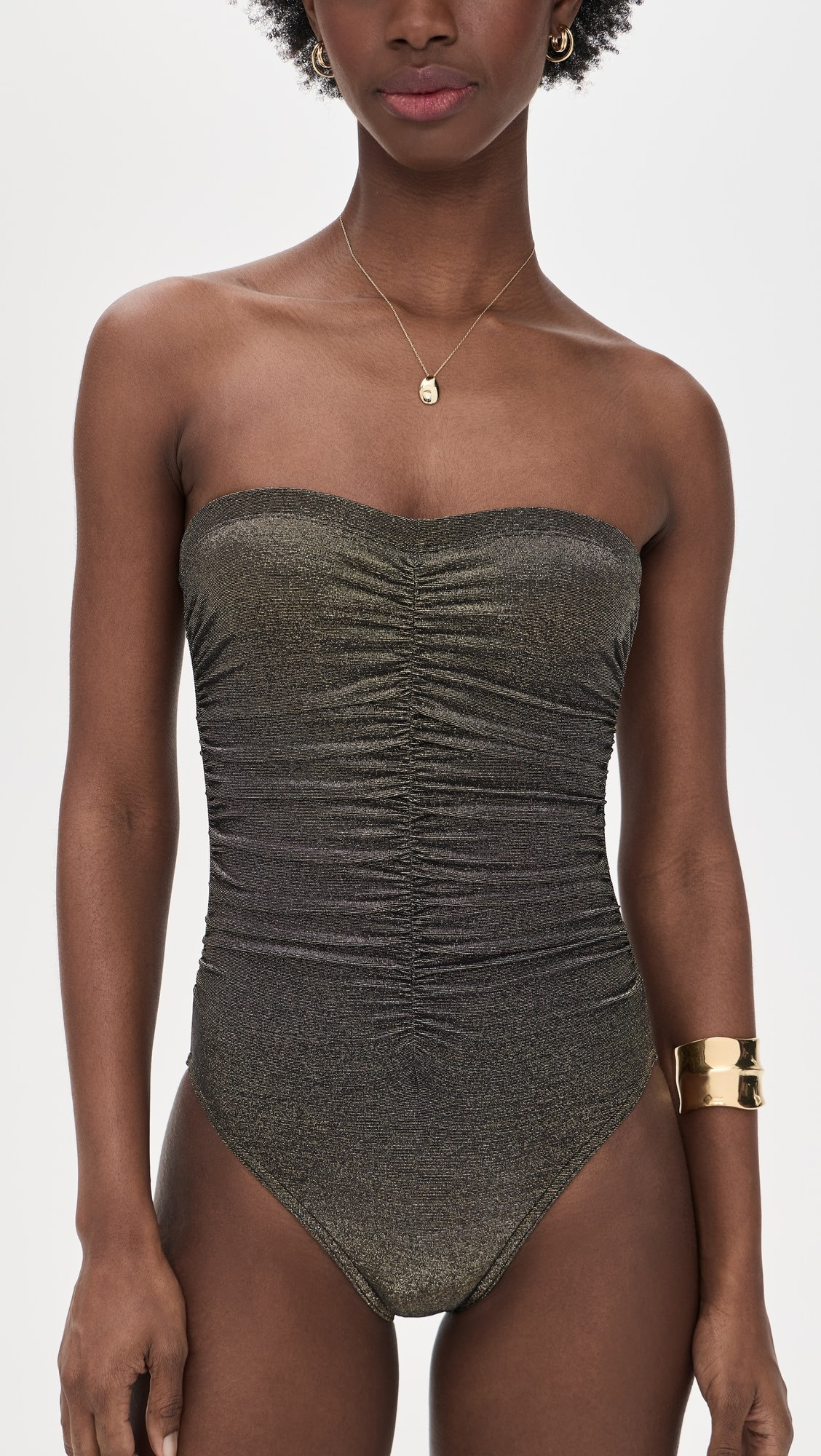 Helena Bandeau One Piece with Shelf Bra | Shopbop