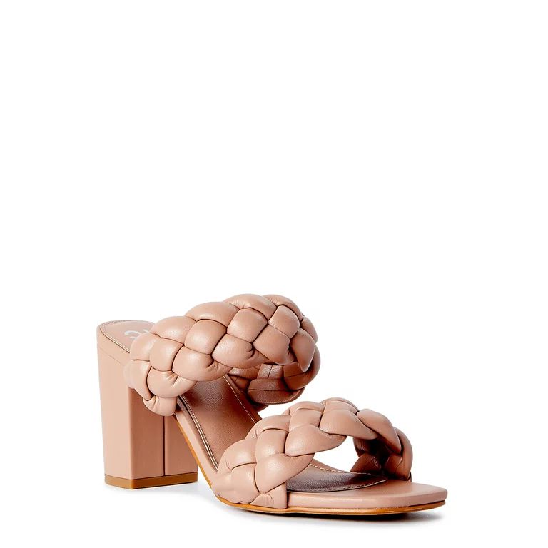 Women Madden Nyc Braided Heel | Walmart (US)