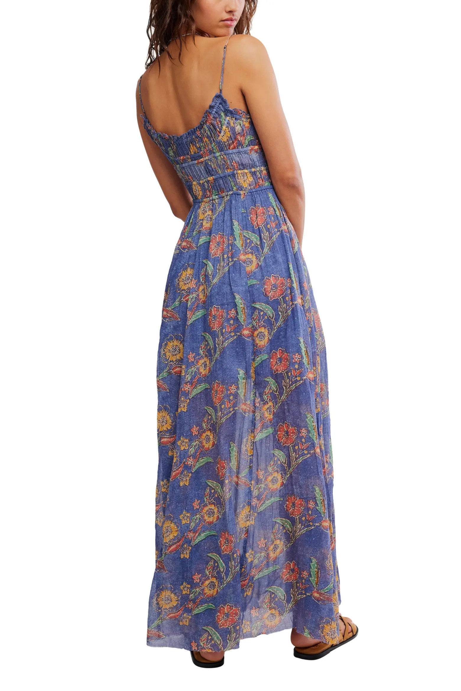 Ciella Floral Cotton Maxi Dress (Women) | Nordstrom | Nordstrom
