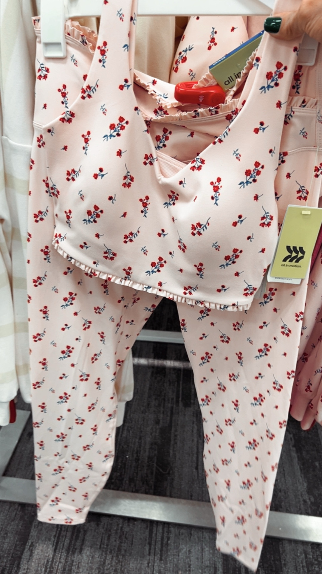 New arrival Target activewear! Valentine activewear, new activewear, athleisure style, pink leggings, joylab new arrivals, pink sports bras, heart leggings, Target, Target style, Target activewear  

#LTKFindsUnder50 #LTKSaleAlert #LTKfitnessgoals