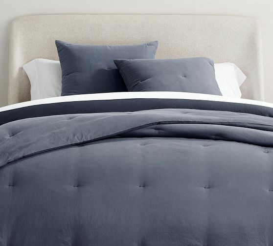 Dream Brushed Cotton Sateen Comforter | Pottery Barn (US)
