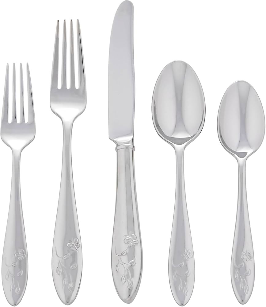 Lenox Butterfly Meadow 65-Piece Flatware Set | Amazon (US)
