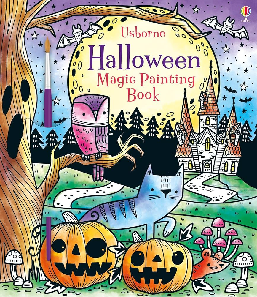 Halloween Magic Painting Book: A Spooktacular Halloween Activity Book for Kids with Magical Water... | Amazon (US)