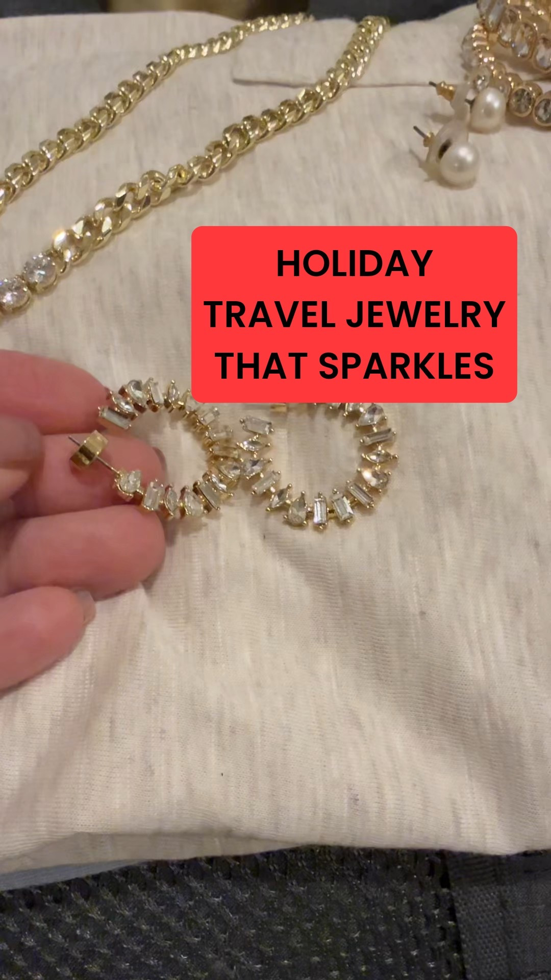 Holiday jewelry I took to Zurich that sparkles in a dark restaurant against twinkliggts at a Christmas Market too 

#LTKTravel #LTKFindsUnder50 #LTKBeauty