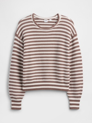 Relaxed Stripe Rollneck Sweater | Gap Factory