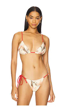 Hana String Triangle Bikini Top
                    
                    SIR. | Revolve Clothing (Global)