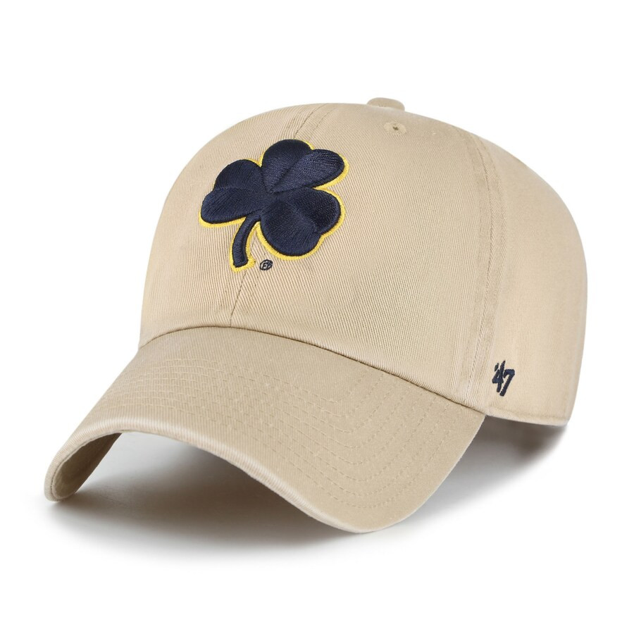 Notre Dame Fighting Irish '47 Youth Clean Up Adjustable Hat - Khaki | Fanatics