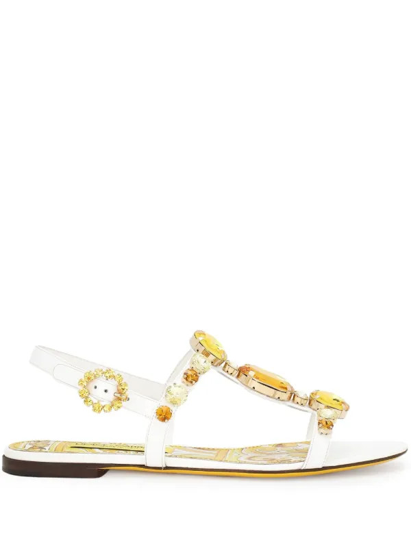 Bianca leather sandals | Farfetch Global