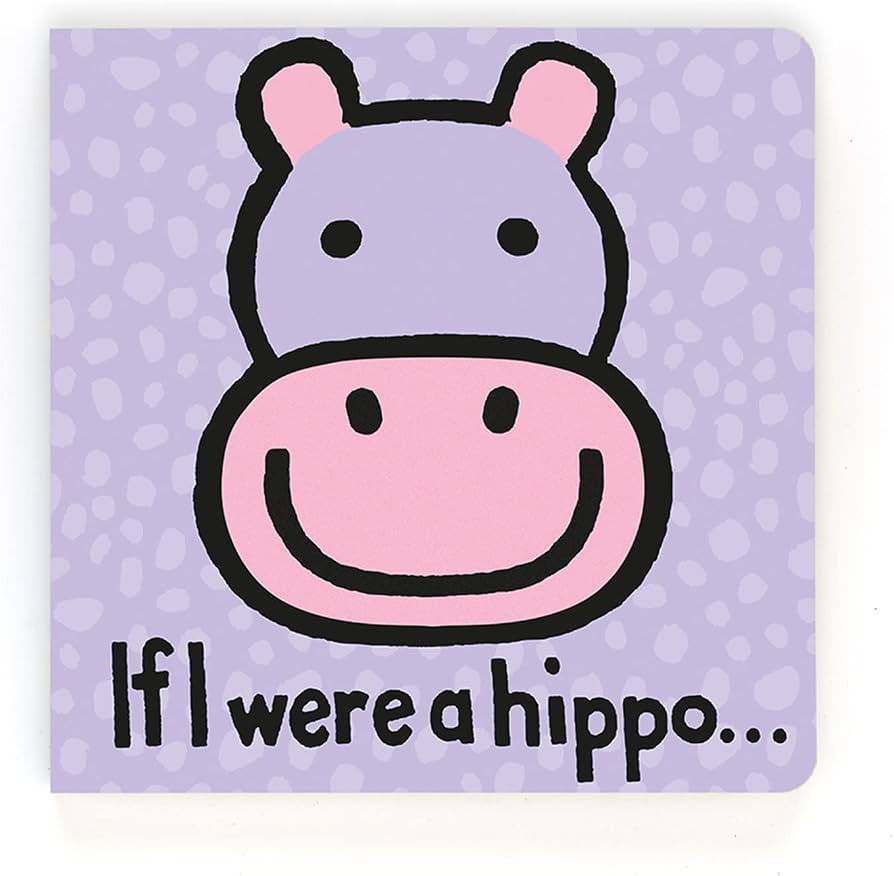 Jellycat Baby Touch and Feel Board Books, If I were a Hippo | Amazon (US)