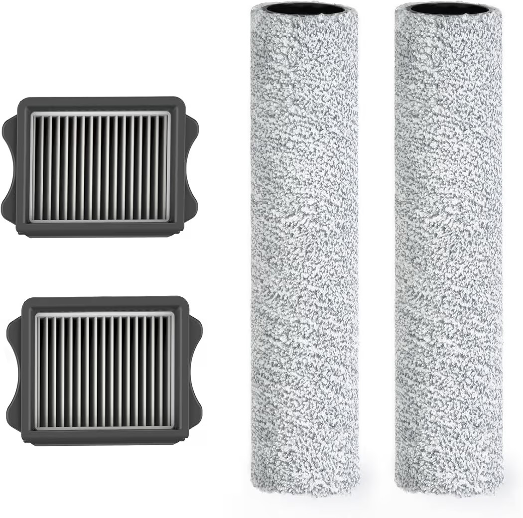 Tineco Replacement 2 Dry Filter & 2 Brush Roller Set for Wet Dry Vacuum Mop, Set for S9 Artist Pr... | Amazon (US)