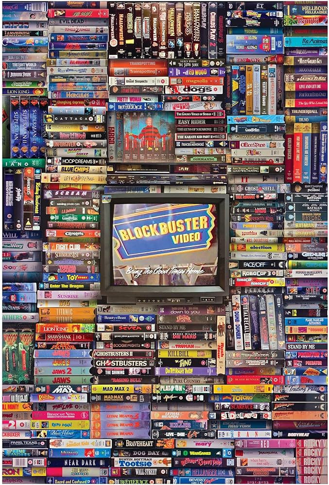 Toynk Blockbuster Era 1000-Piece Jigsaw Puzzle Exclusive | Amazon (US)