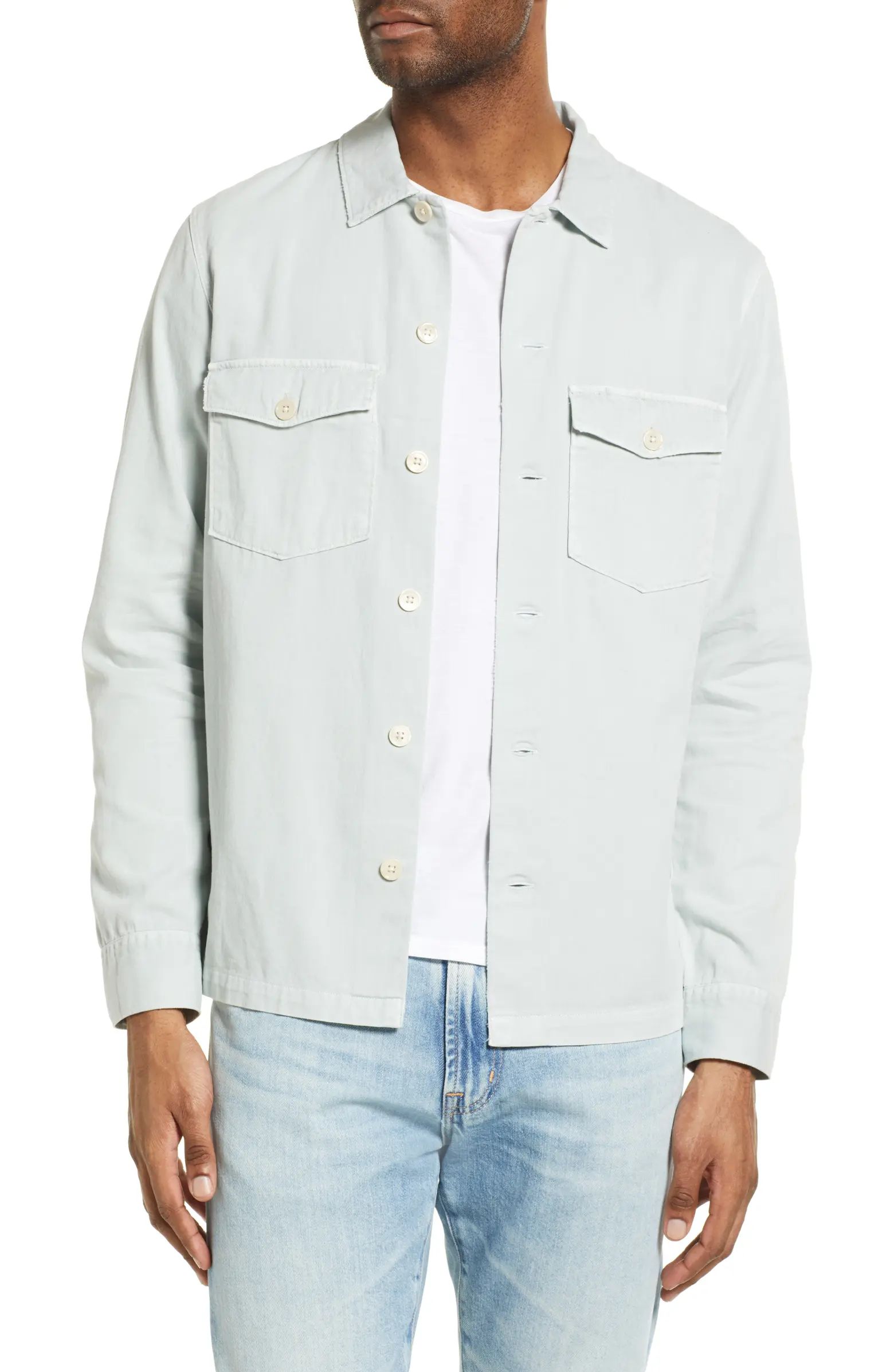 AllSaints Spotter Button-Up Shirt Jacket | Nordstrom | Nordstrom
