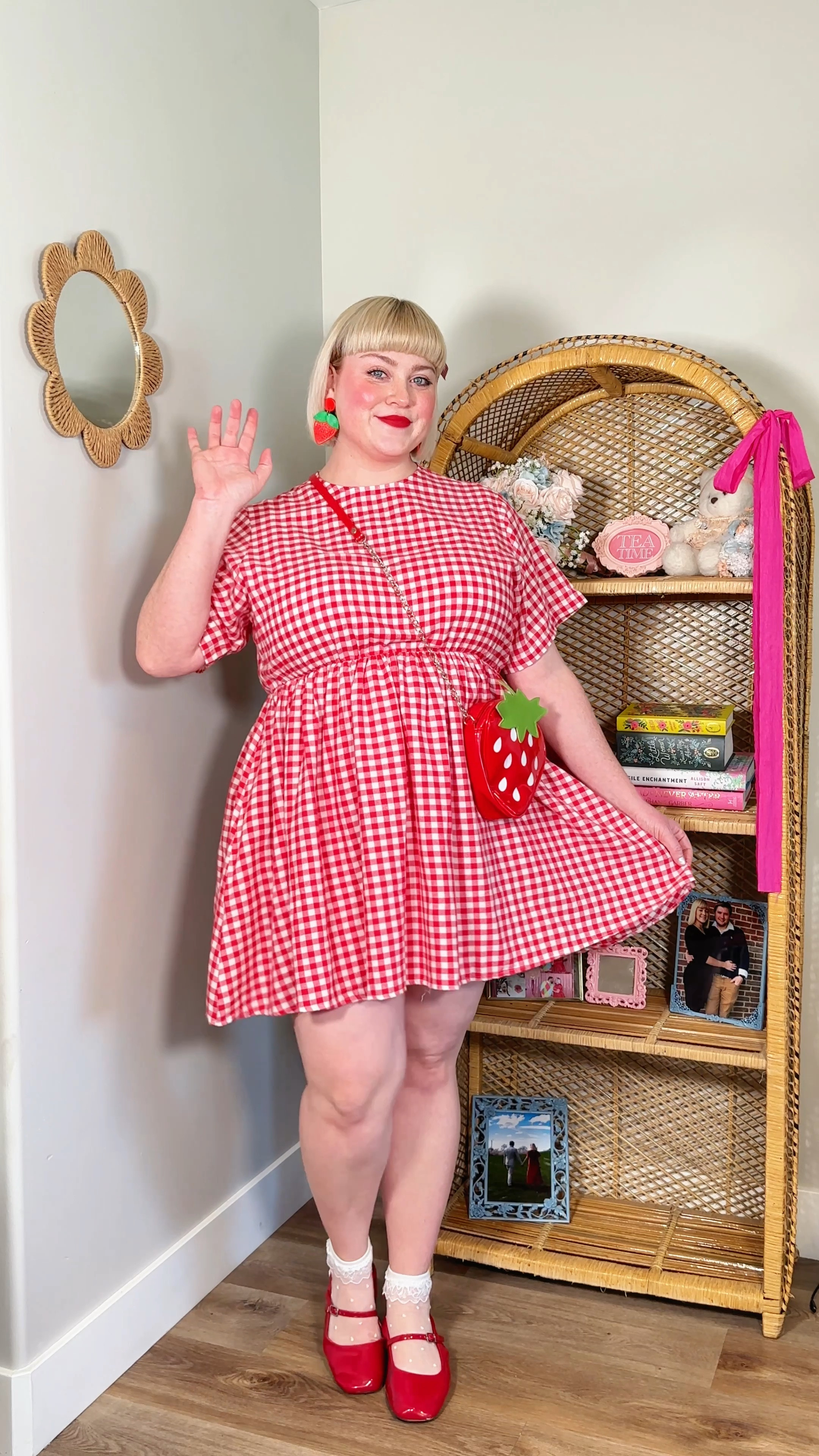 Plus size red gingham dress. Gingham dress. Picnic dress. I’m wearing size XL! Cottagecore picnic red gingham dress. Only $35!

#LTKFindsUnder100 #LTKPlusSize #LTKMidsize