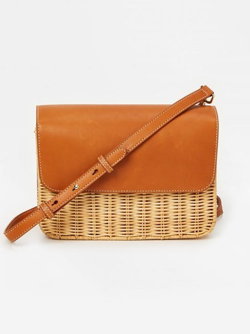 Poppy Wicker Crossbody Bag | J.McLaughlin