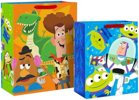 Hallmark Disney Pixar Toy Story Gift Bags for Kids (2 Bags: 1 Large 13", 1 Extra Large 15") for B... | Amazon (US)
