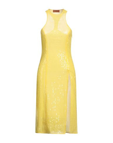 Missoni Woman Midi dress Yellow Size 4 Silk, Polyester | YOOX (US)