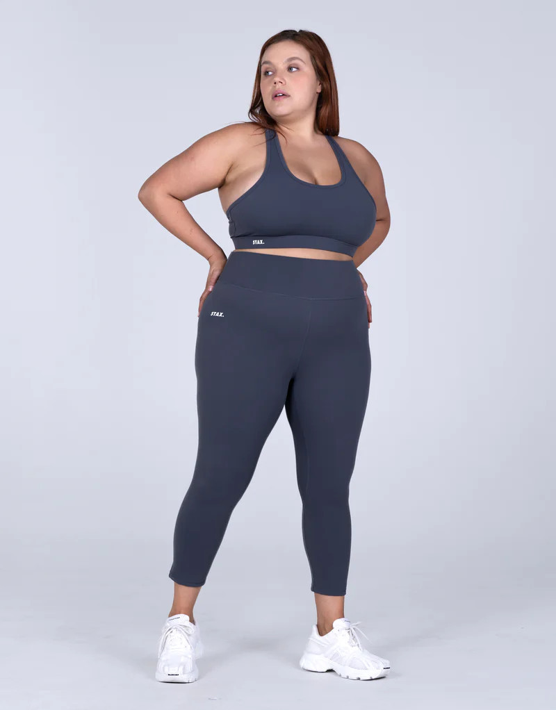 STAX. BB Classic Crop - Charcoal Grey | STAX.