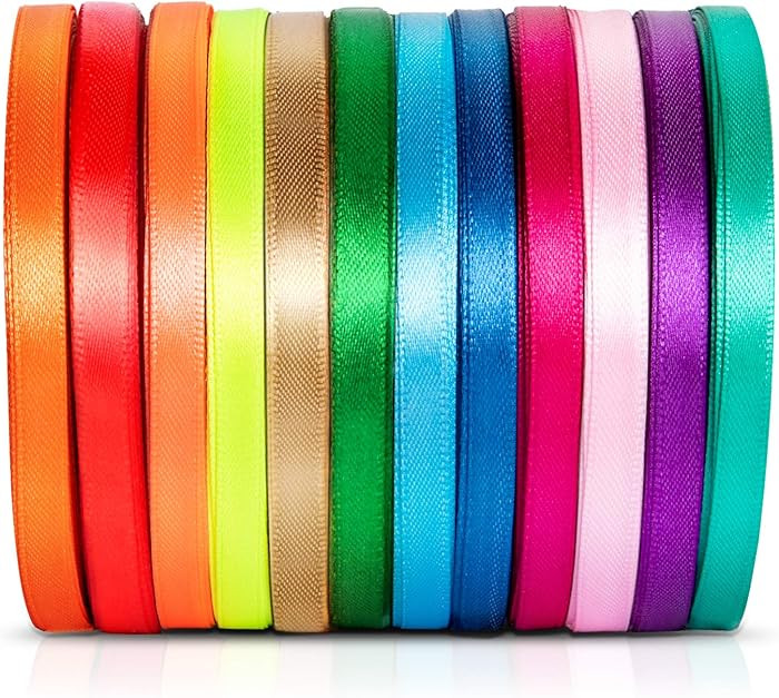 Satinband Seidenbänder Seidenband Schleifenband Hochzeit Dekoband Satin Geschenkband Stoff Band ... | Amazon (DE)