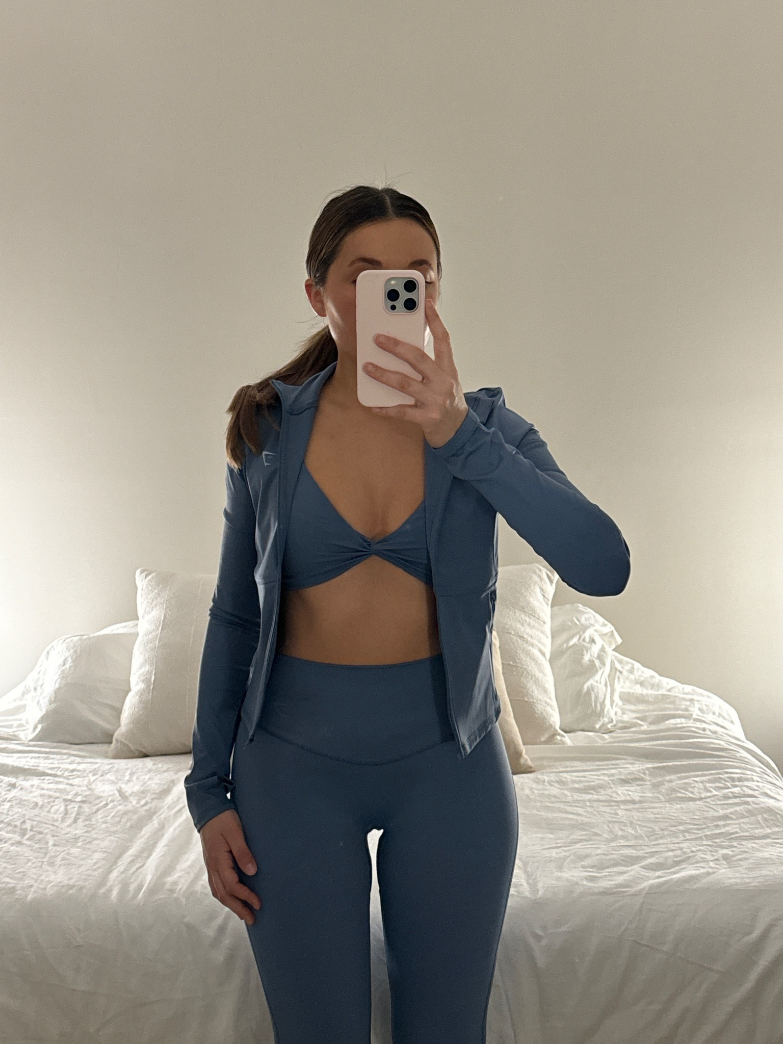 Pilates ootd:) got a small in everything 🫶material is like butter 

#LTKfitness #LTKSpringSale #LTKstyletip