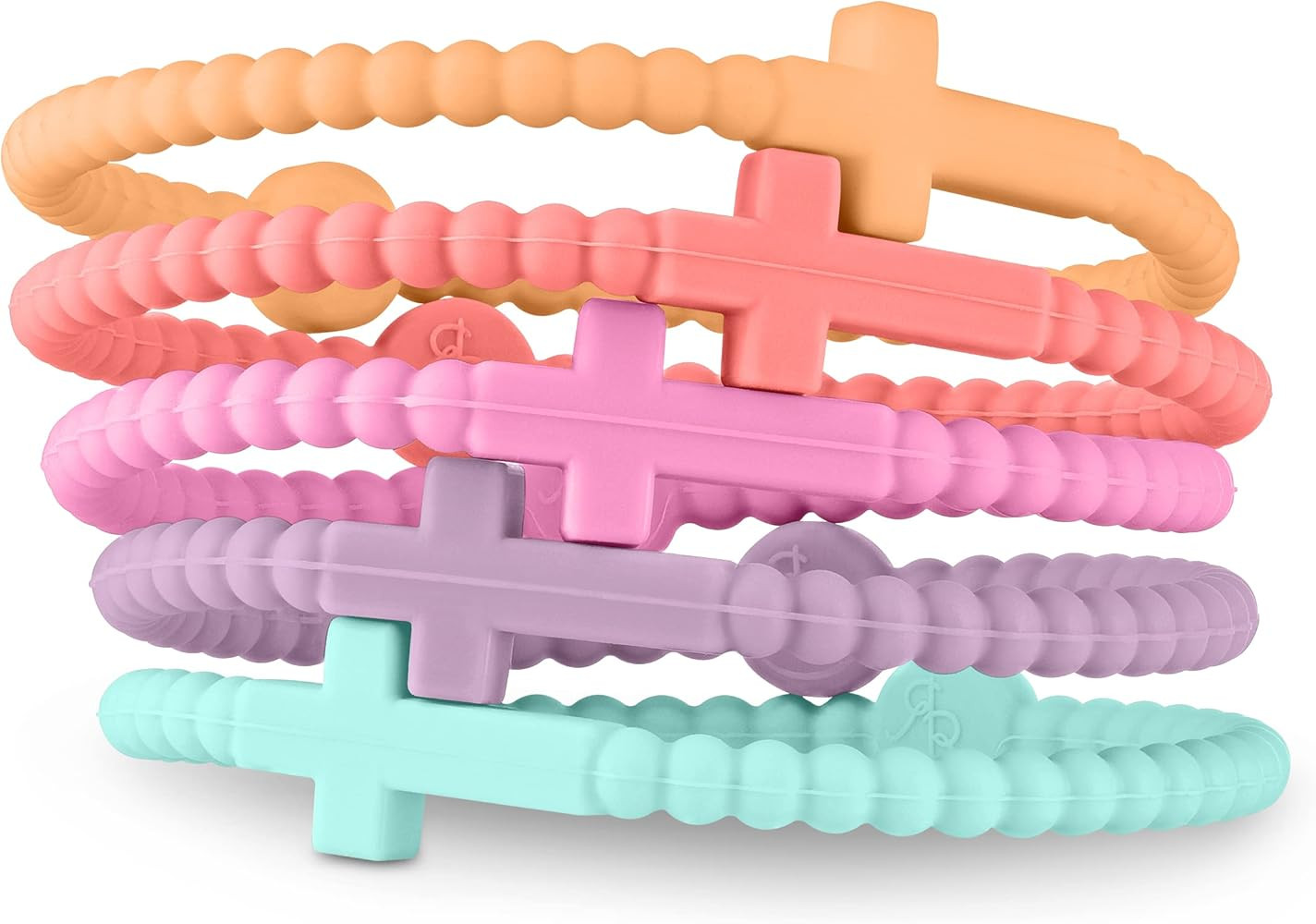 Ryan & Rose Jesus Bracelets - Cross Silicone Bracelet | Amazon (US)