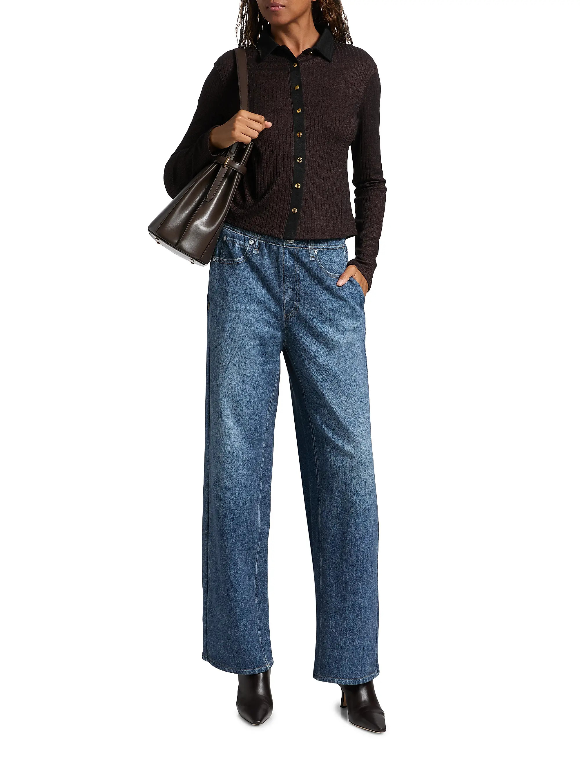 rag & bone Miramar Terry Retro Slim-Fit Pants | Saks Fifth Avenue | Saks Fifth Avenue