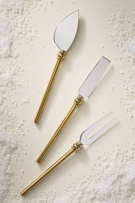 New York City Ballet Cheese Knives, Set of 3 | Anthropologie (US)