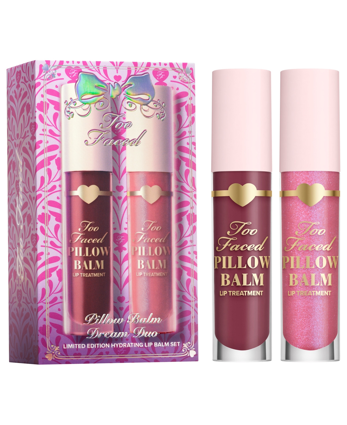 Too Faced 2-Pc. Pillow Lip Balm Dream Duo Set | Macy's