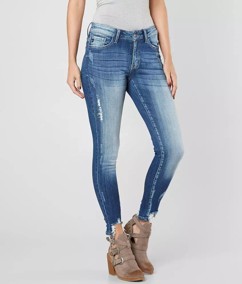 Mid-Rise Ankle Skinny Stretch Jean | Buckle