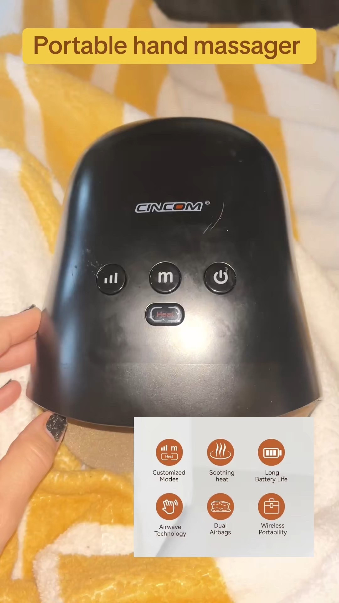 Selfcare at home!  Work hard with your hands take care of them! #massage #selfcare #handmassager

#LTKActive #LTKFamily