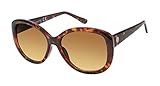 Vince Camuto Women's VC867 Non Polarized Round Sunglasses, Tortoise, 68 mm | Amazon (US)