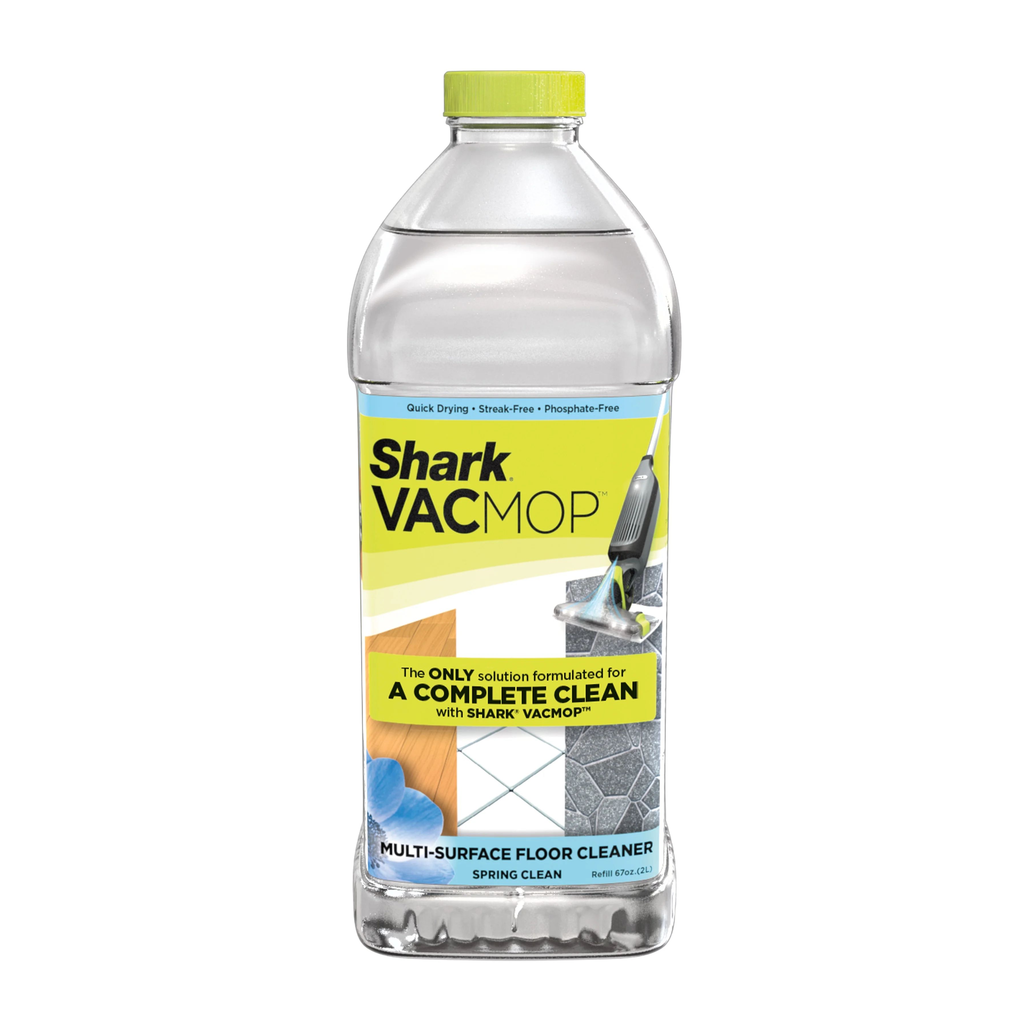 Shark VACMOP Multi-Surface Cleaner Refill 2L bottle, Spring Clean Scent, VCM60 | Walmart (US)