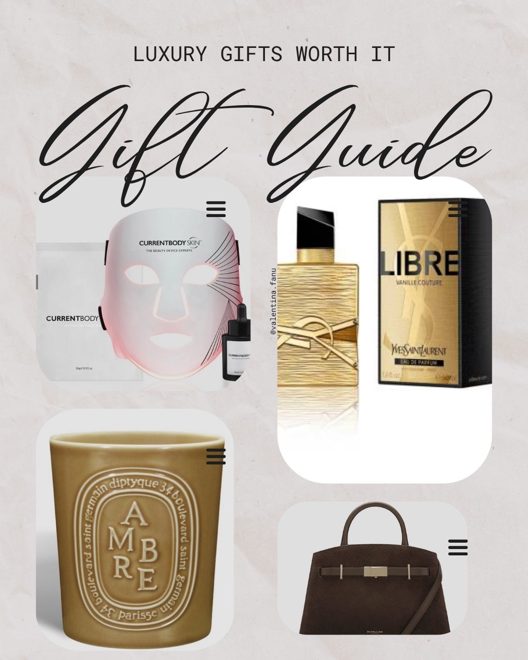 Gift Guides for her - luxury gifts worth it for 

#LTKwinter #LTKgiftguide #LTKstyletip