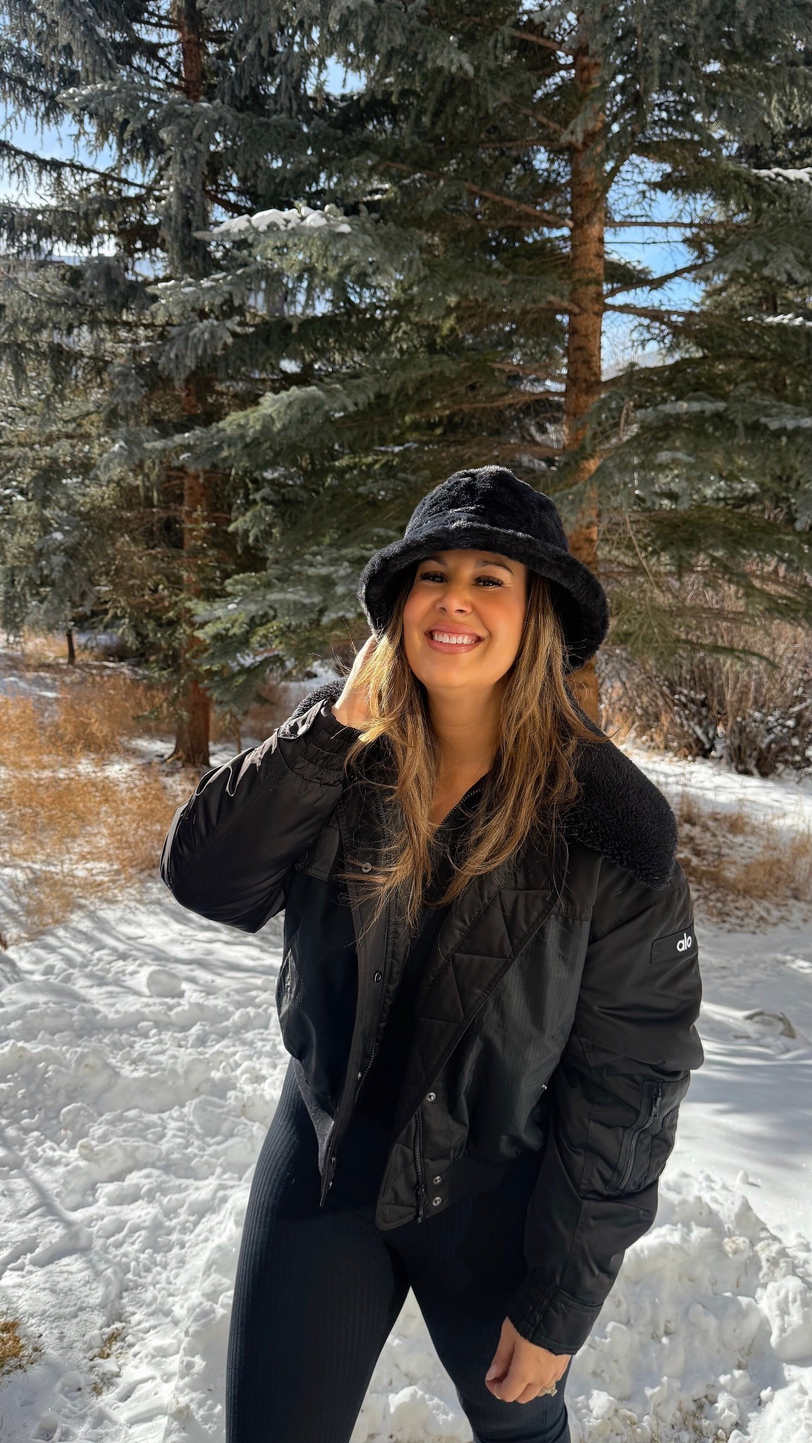 Winter outfit 
Snow day 
For hat 

#LTKSeasonal #LTKootd #LTKMidsize