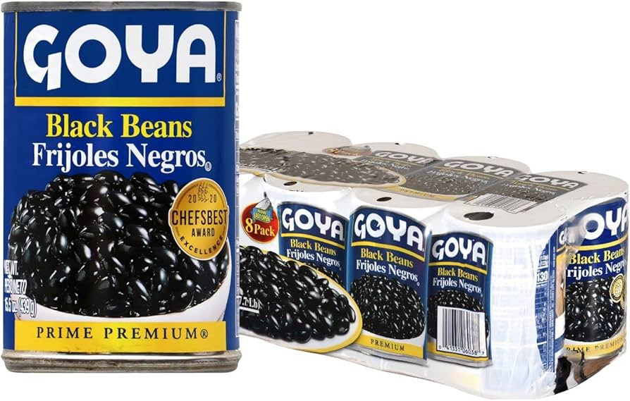 Goya Foods Black Beans, 15.5 Ounce (Pack of 8) | Amazon (US)