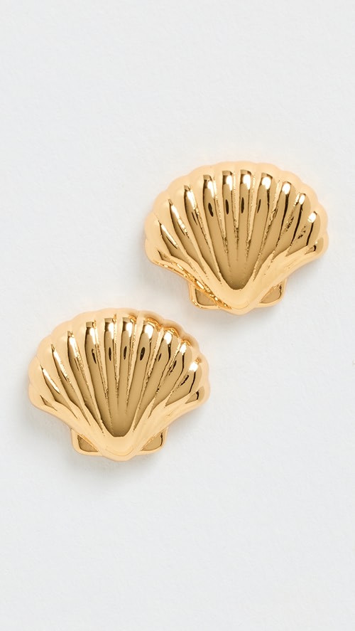 Coquille Stud Earrings | Shopbop